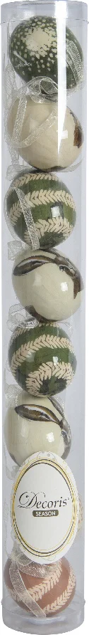 Decoris paashanger ei beige D 3 H 5 cm 8 stuks