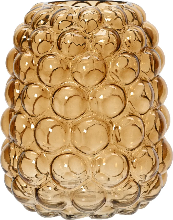 Decoris vaas bruin D 21 H 25 cm