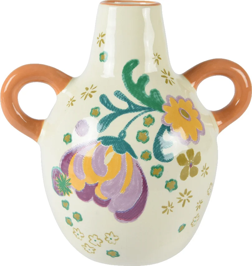 Decoris vaas multi D 18 H 20 cm