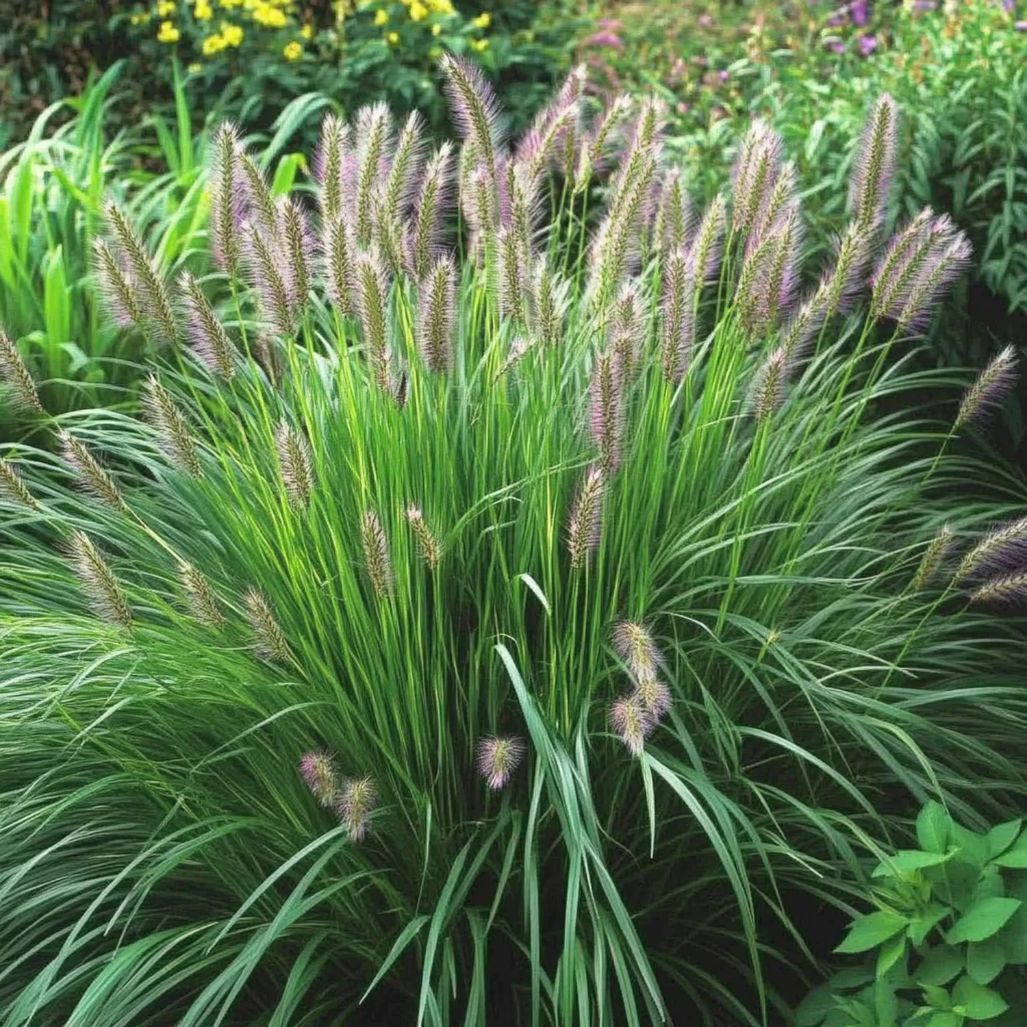 10 x Biologische Lampenpoetsergras (Pennisetum alopecuroides 'Hameln' ) D 11 H 15 cm