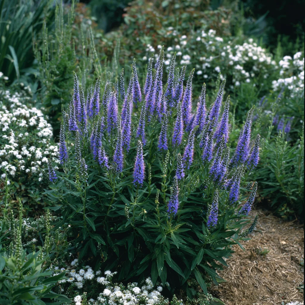 10 x  Biologische Lange ereprijs (Veronica longifolia ) D 11 H 15 cm