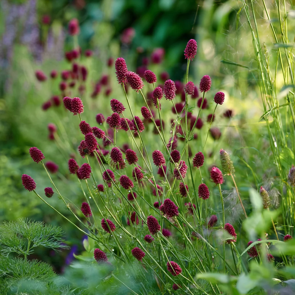 10 x  Biologische Kleine pimpernel (Sanguisorba minor ) D 11 H 15 cm