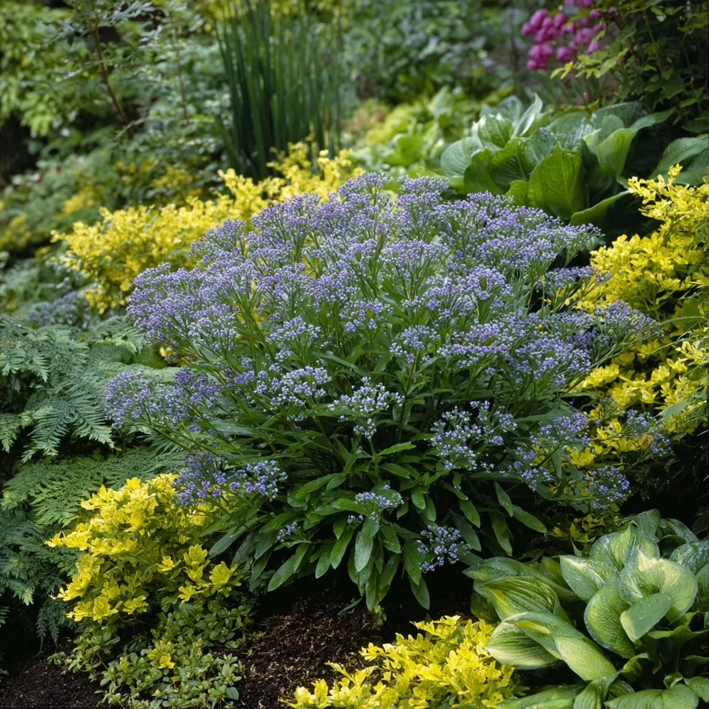 10 x  Biologische Lamsoor (Limonium latifolium ) D 12 H 15 cm