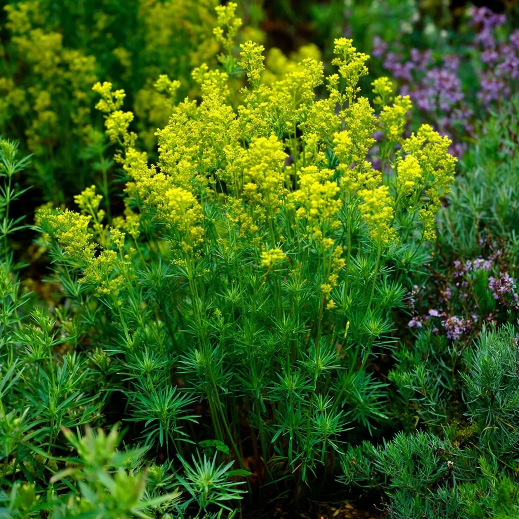 10 x  Biologische Geel Walstro (Galium verum) D 11 H 15 cm