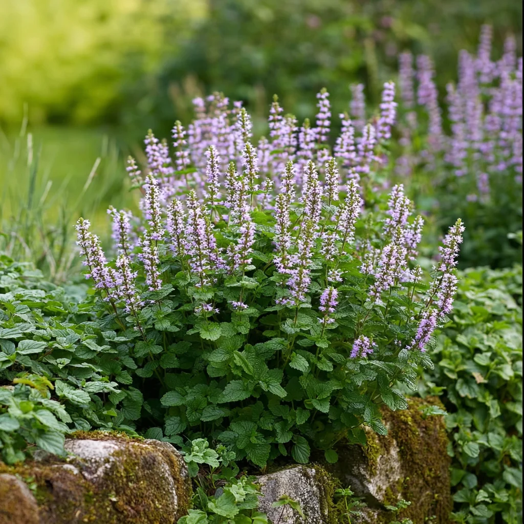 10 x  Biologische Marokaanse munt (Mentha spicata 'Moroccan' ) D 11 H 15 cm