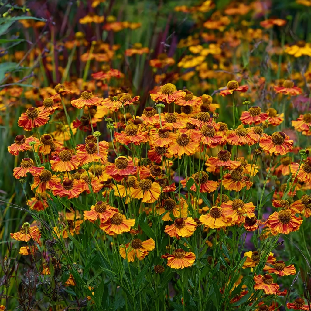 10 x  Biologische Zonnekruid (Helenium 'Sahin's Early Flowerer') D 11 H 15 cm