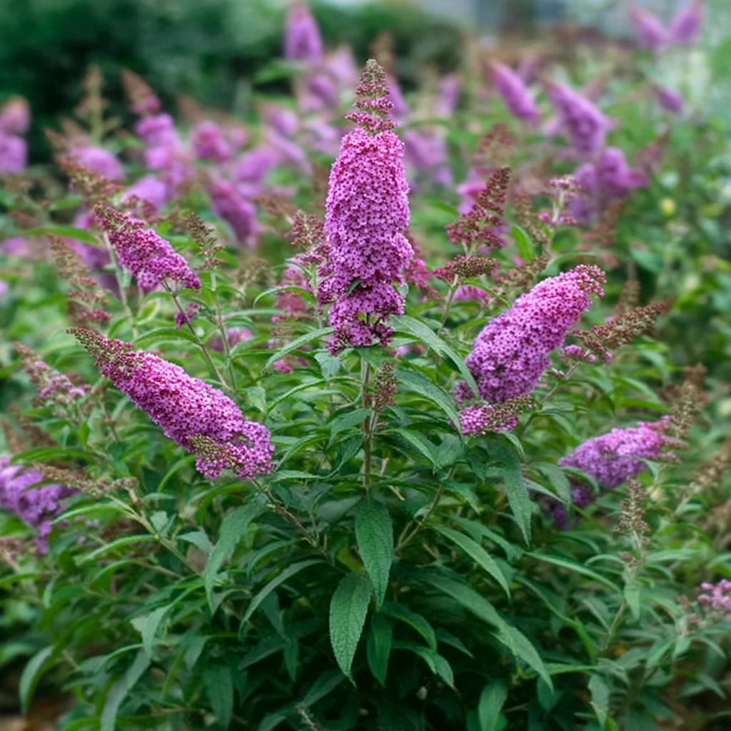 10 x  Biologische Vlinderstruik (Buddleja davidii 'Pink Delight') D 12 H 15 cm