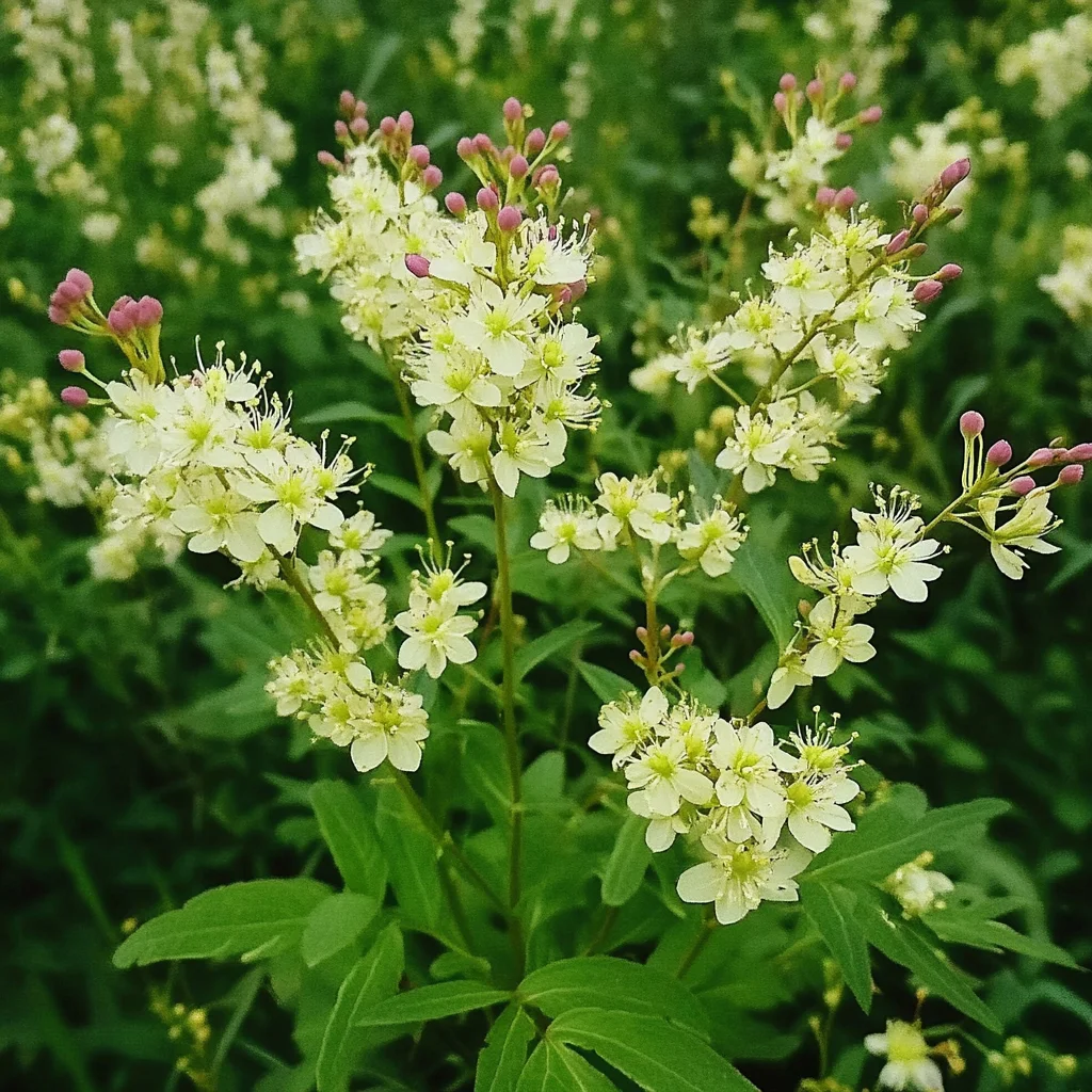 10 x Biologische Moerasspirea (Filipendula vulgaris) D 11 H 15 cm