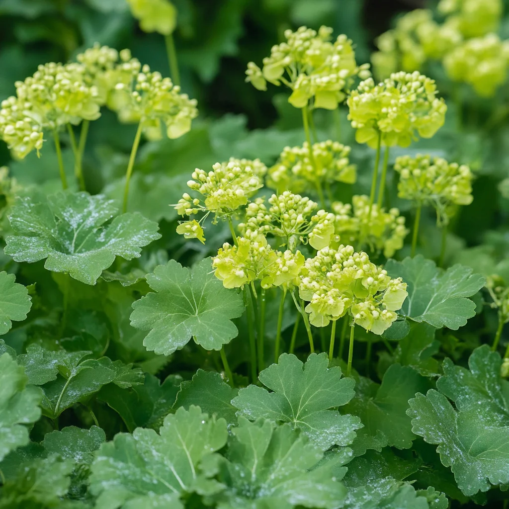 10 x Biologische Vrouwenmantel (Alchemilla mollis) D 11 H 15 cm
