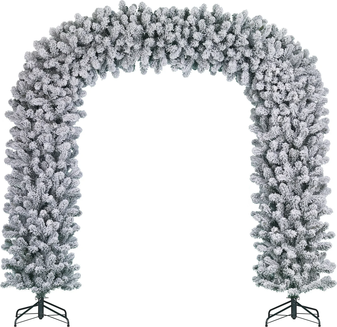 Black Box kunstkerstboom Arch besneeuwd L 240 D 40 cm