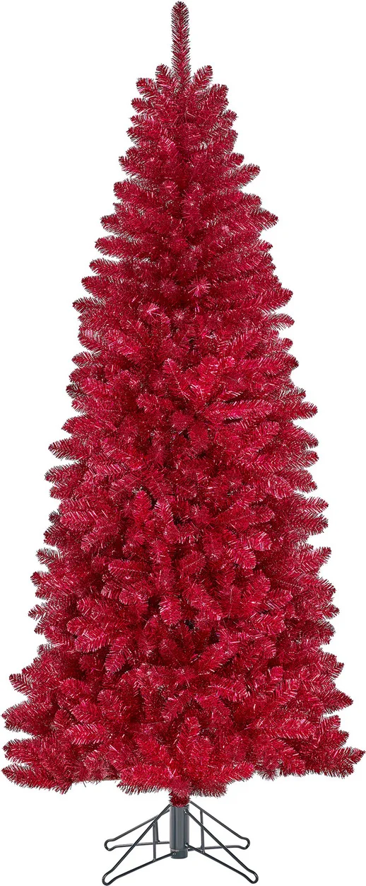 Black Box kunstkerstboom Colchester rood D 94 H 215 cm
