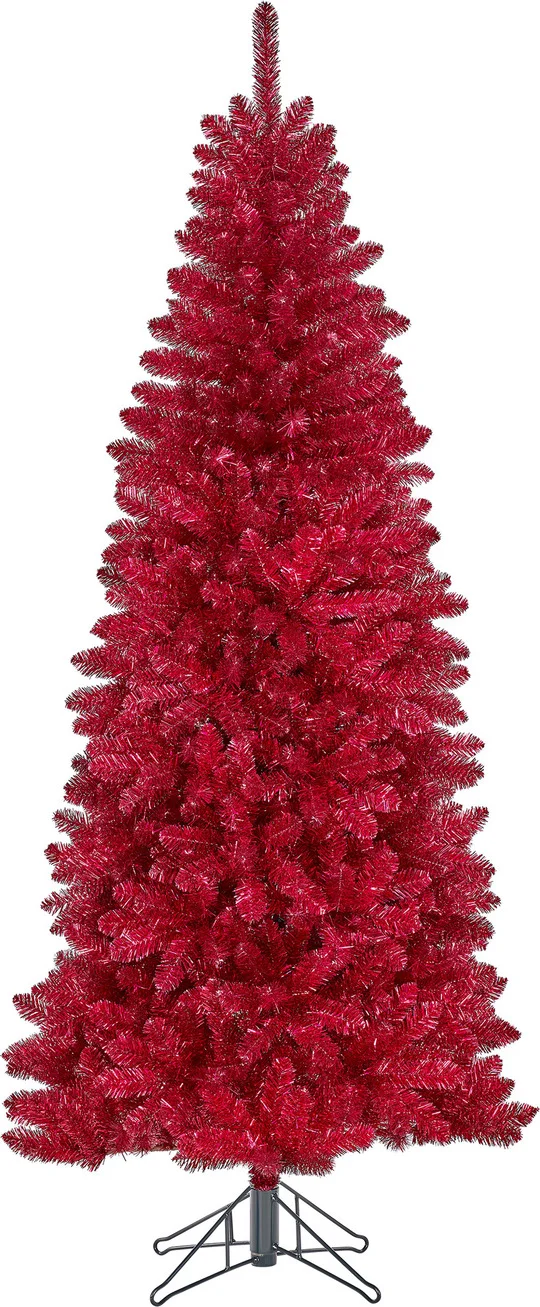 Black Box kunstkerstboom Colchester rood D 99 H 230 cm