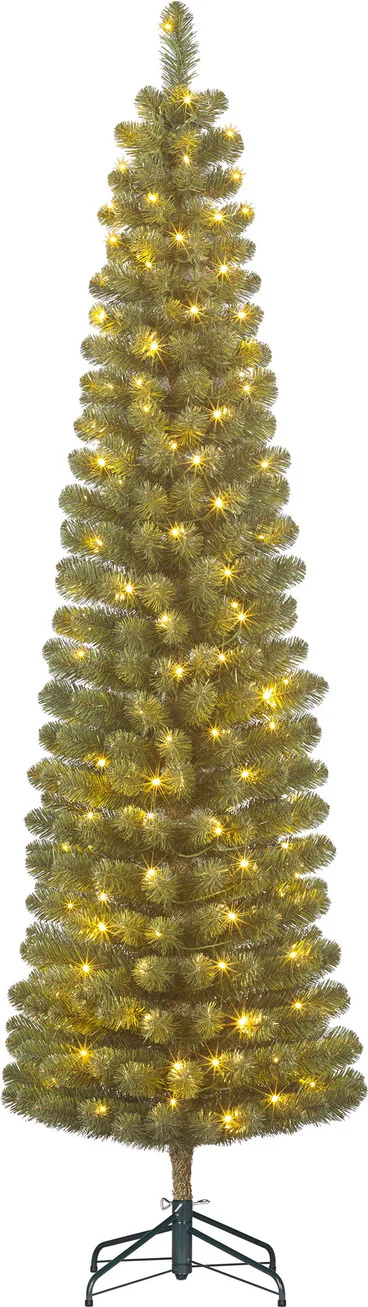 Black Box kunstkerstboom Charlton met 180 lampjes warm wit D 58 H 230 cm