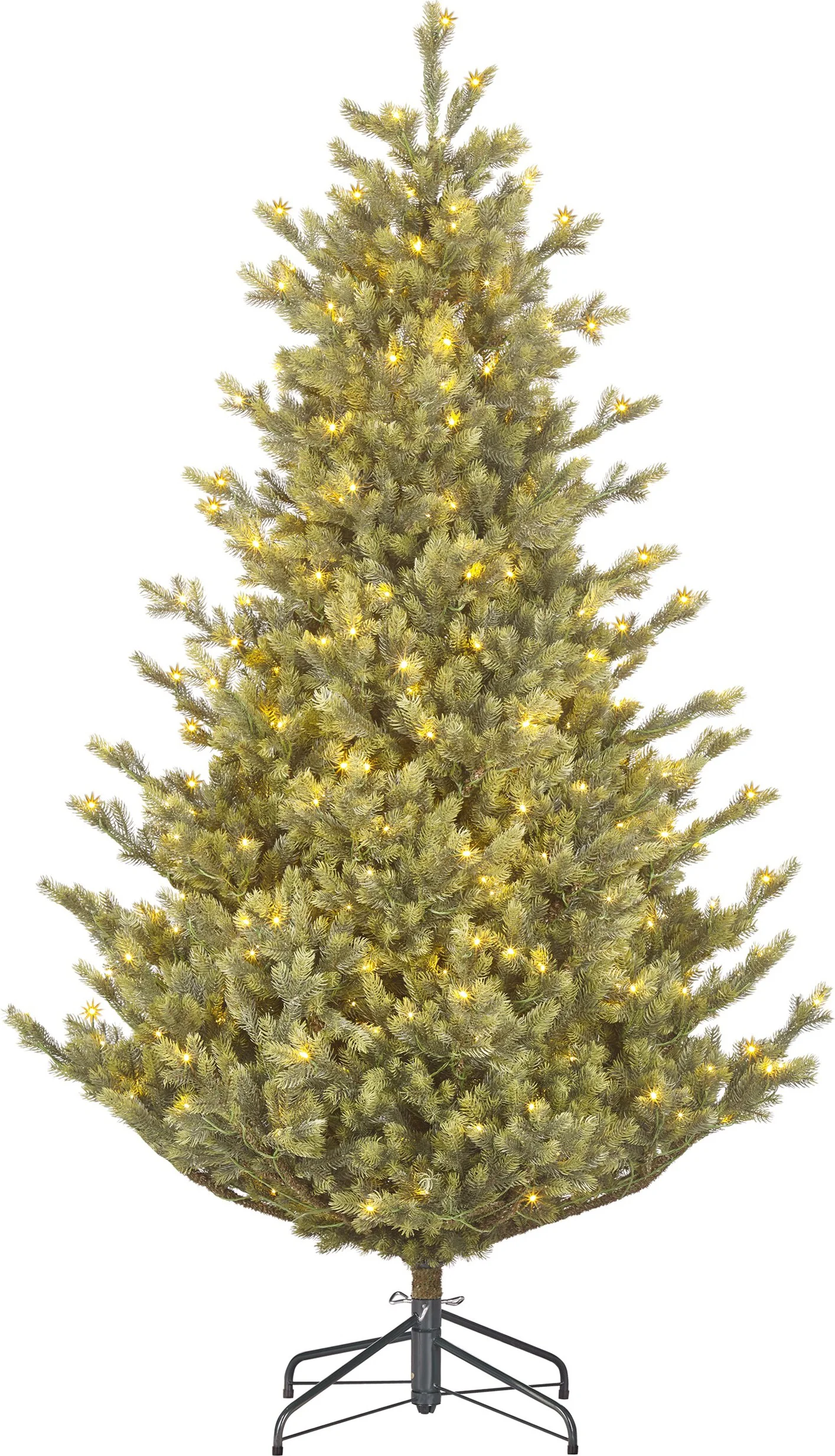 Black Box kunstkerstboom Delmar met 410 lampjes warm wit D 140 H 215 cm