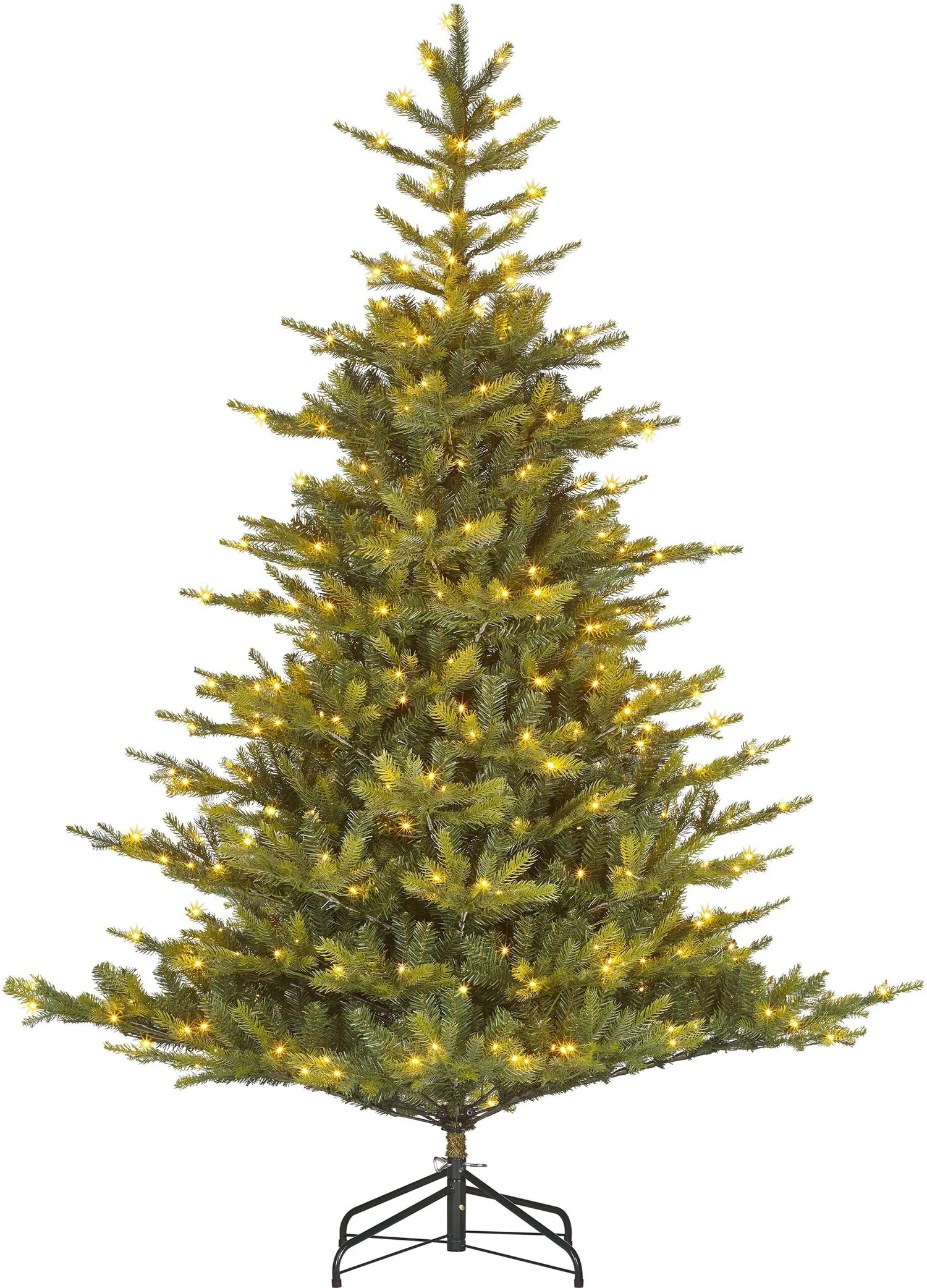 Black Box kunstkerstboom Grand Fir met 800 lampjes warm wit D 172 H 270 cm