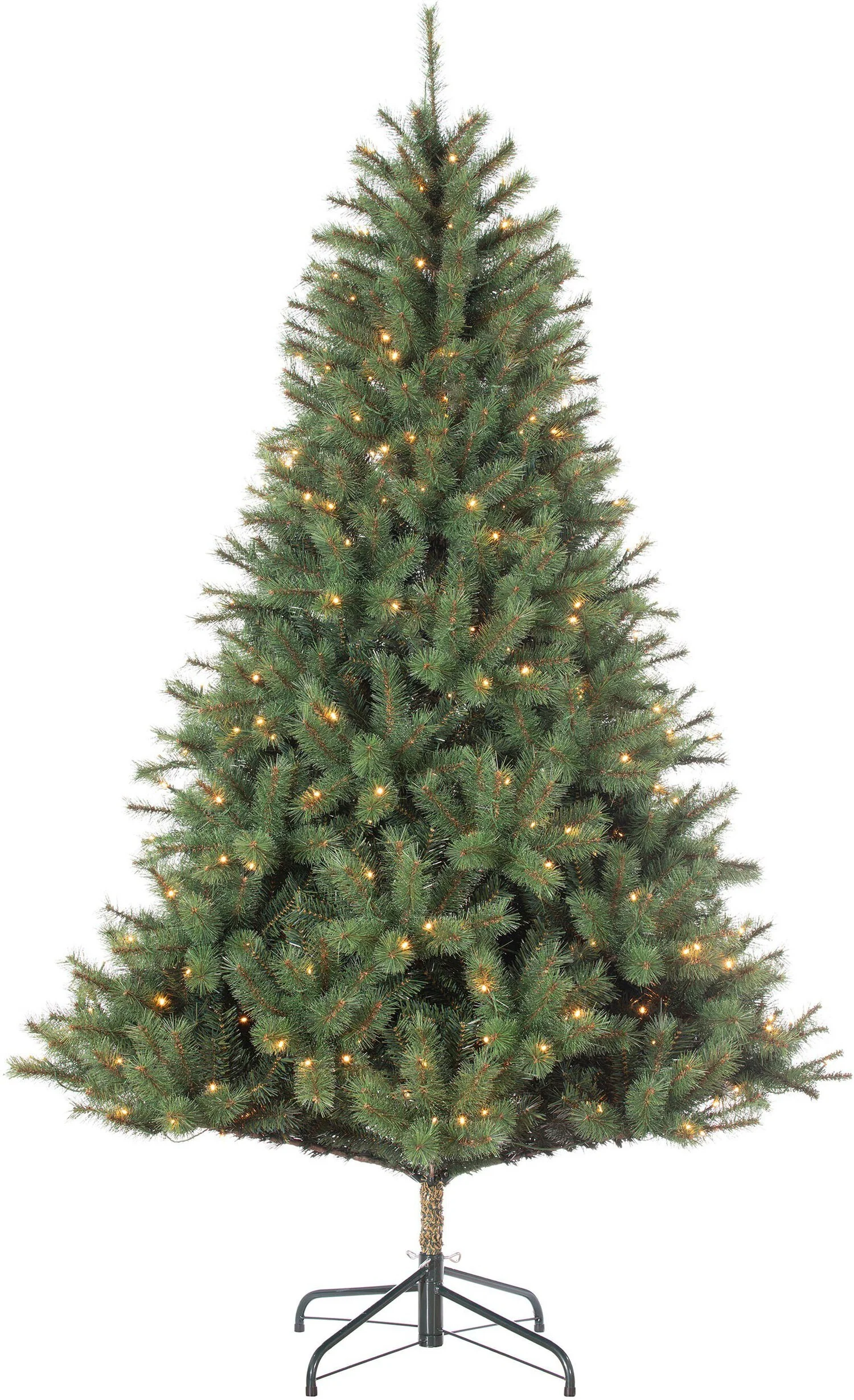 Black Box kunstkerstboom Jade Deluxe met 380 lampjes warm wit D 137 H 215 cm