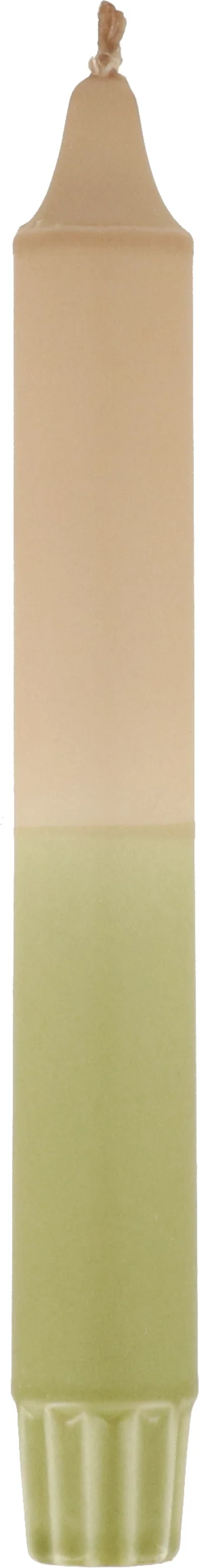 Dippy dinerkaars Dubbeldip groen / grijs 6 uur D 2,1 H 19 cm