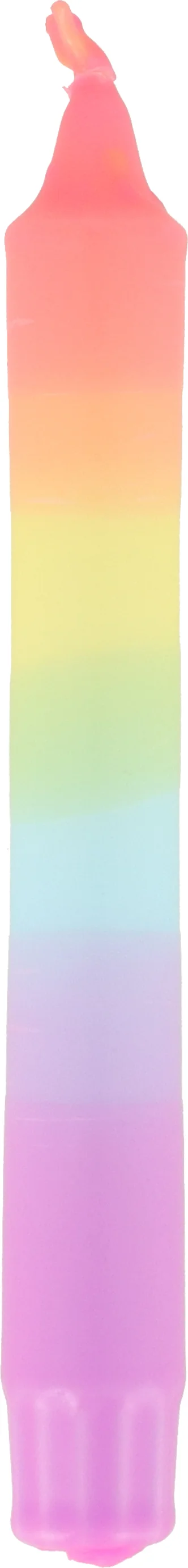 Dippy dinerkaars Regenboog 6 uur D 2,1 H 19 cm