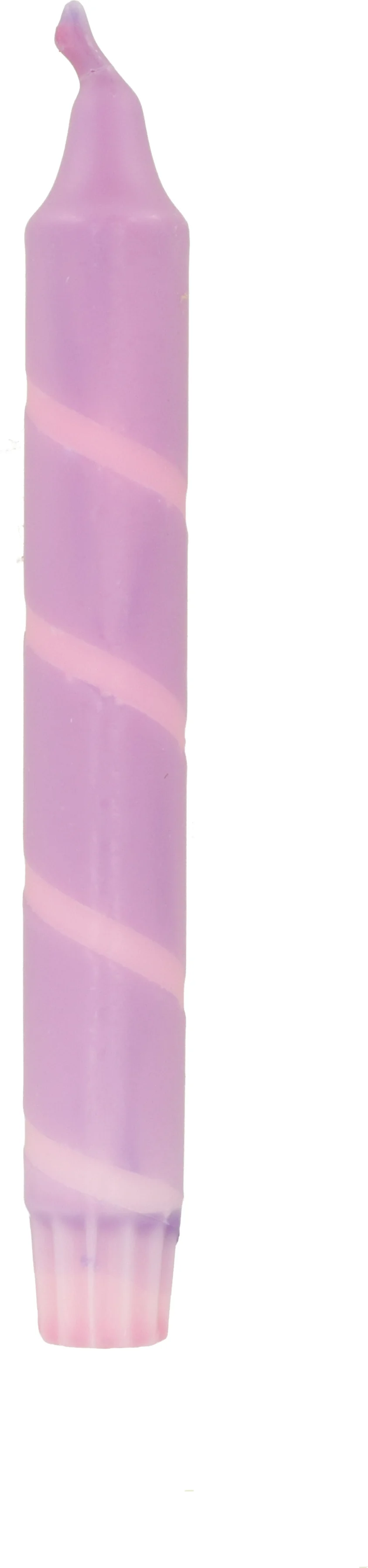 Dippy dinerkaars Twister paars 6 uur D 2,1 H 19 cm