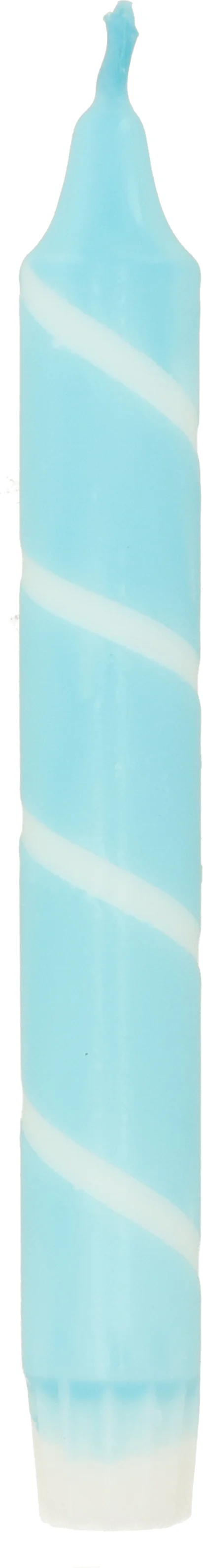 Dippy dinerkaars Twister blauw 6 uur D 2,1 H 19 cm