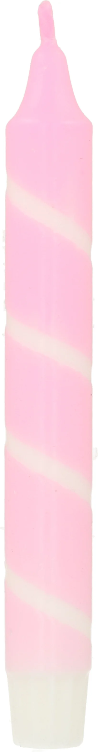 Dippy dinerkaars Twister neonroze 6 uur D 2,1 H 19 cm