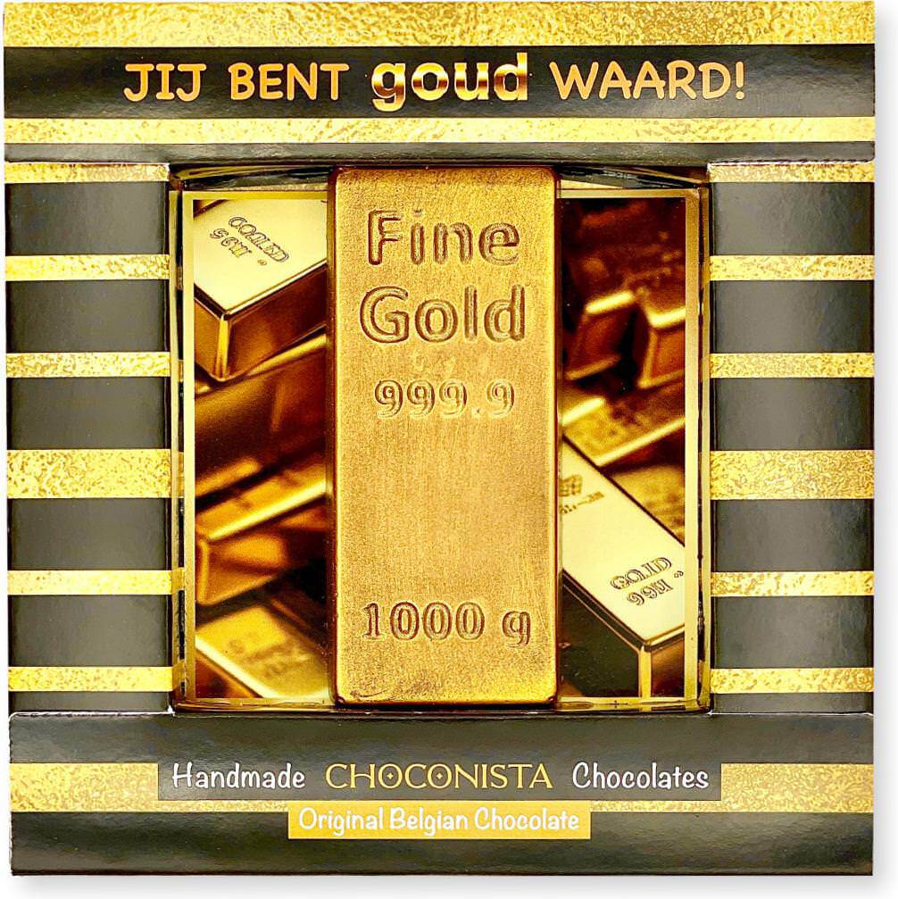 Choconista chocolade goud waard 80 gr