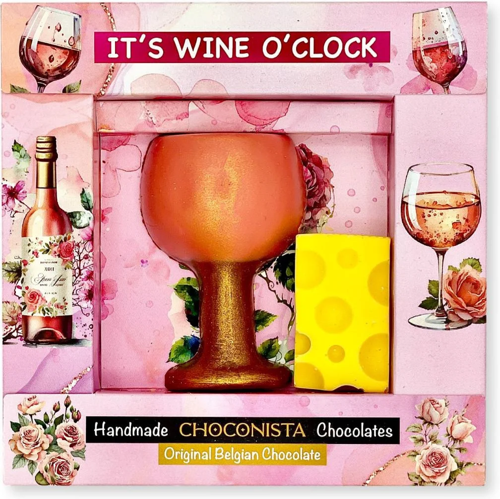 Choconista chocolade wine o clock 90 gr