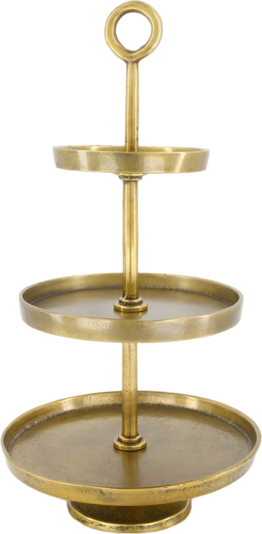 Dijk Natural Collections etagère Elden goud D 25 H 47 cm