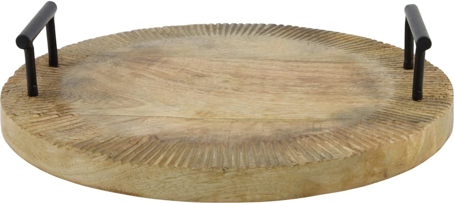 Dijk Naturel Collections decoratieplank naturel D 28 H 6 cm