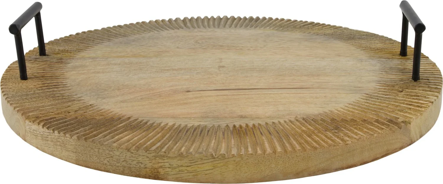 Dijk Naturel Collections decoratieplank naturel D 38 H 7,5 cm