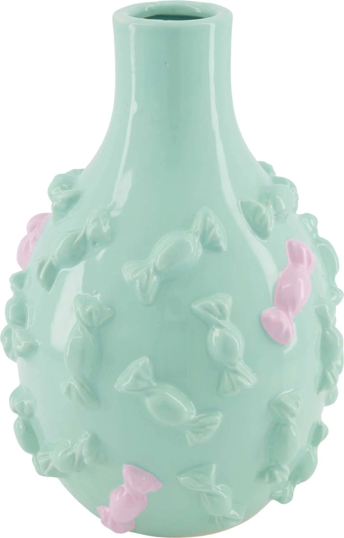 Dijk Naturel Collections vaas Nolip blauw D 18,5 H 27 cm