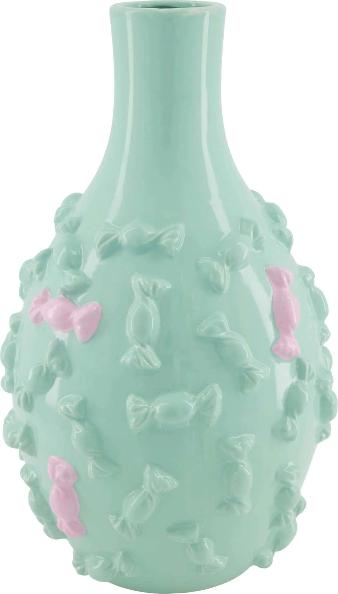 Dijk Naturel Collections vaas Nolip blauw D 21,5 H 35,5 cm