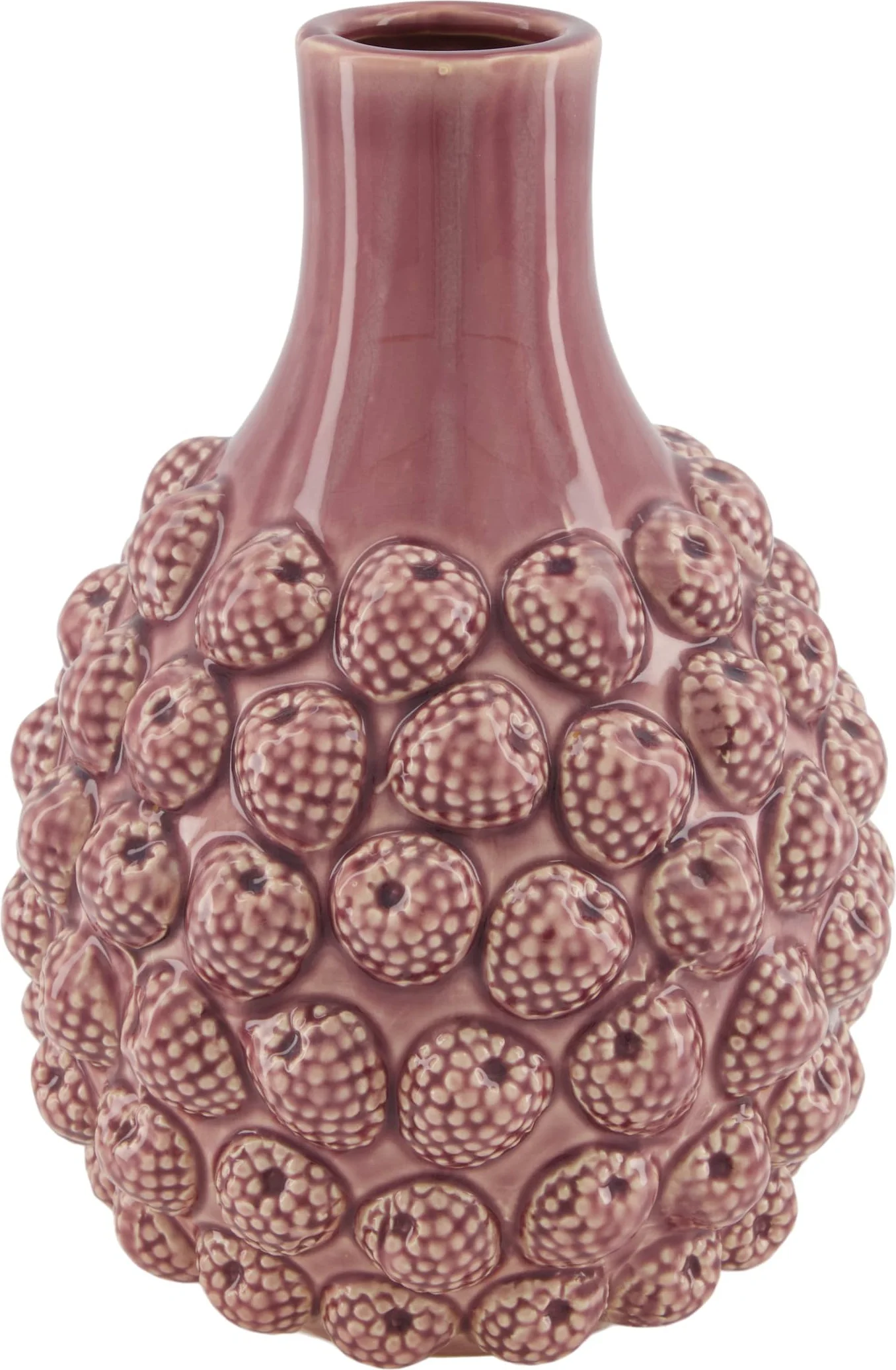 Dijk Naturel Collections vaas Nolip roze D 18,5 H 27 cm