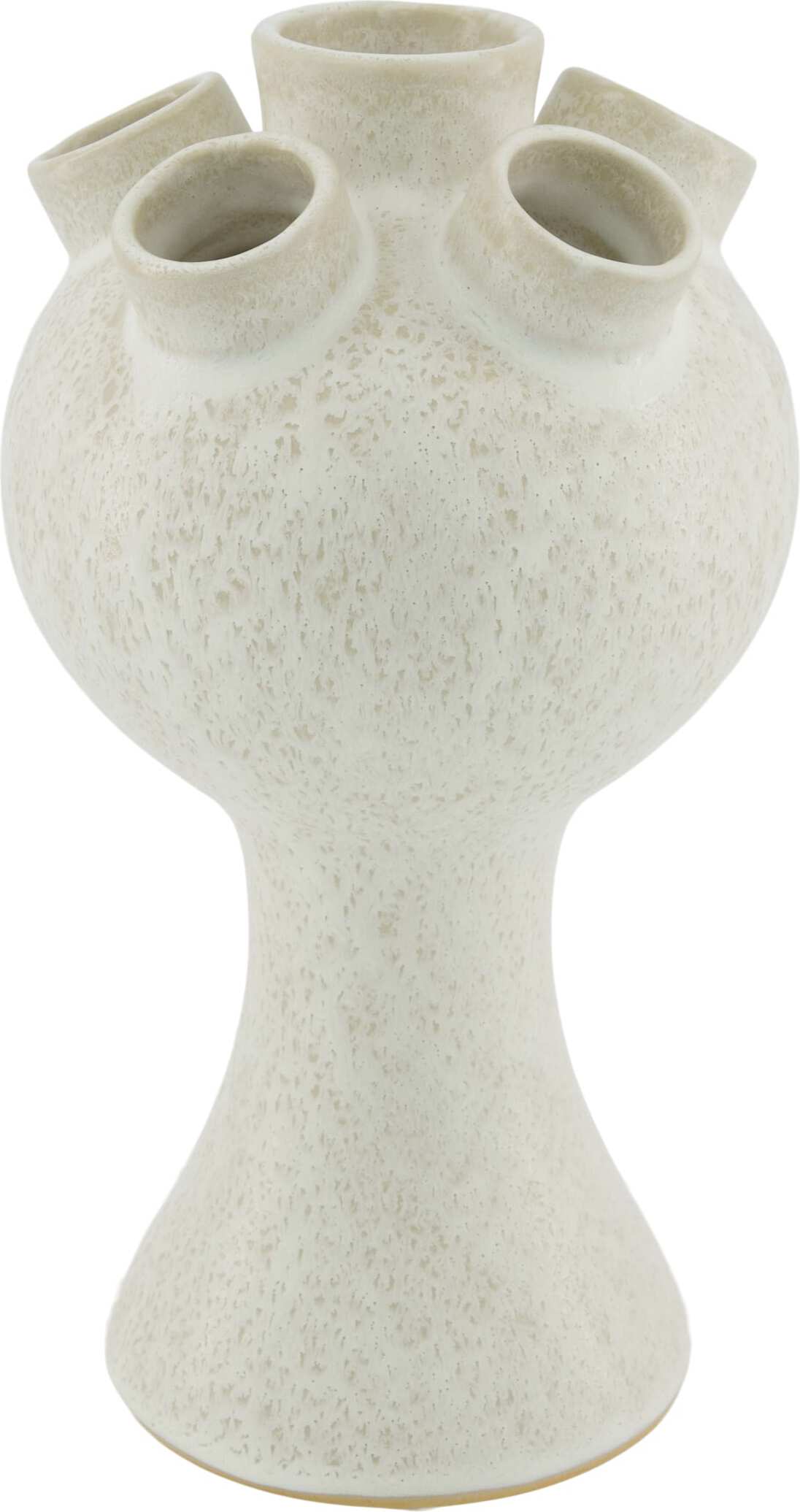 Dijk Naturel Collections tulpenvaas Tipa wit D 13 H 25 cm