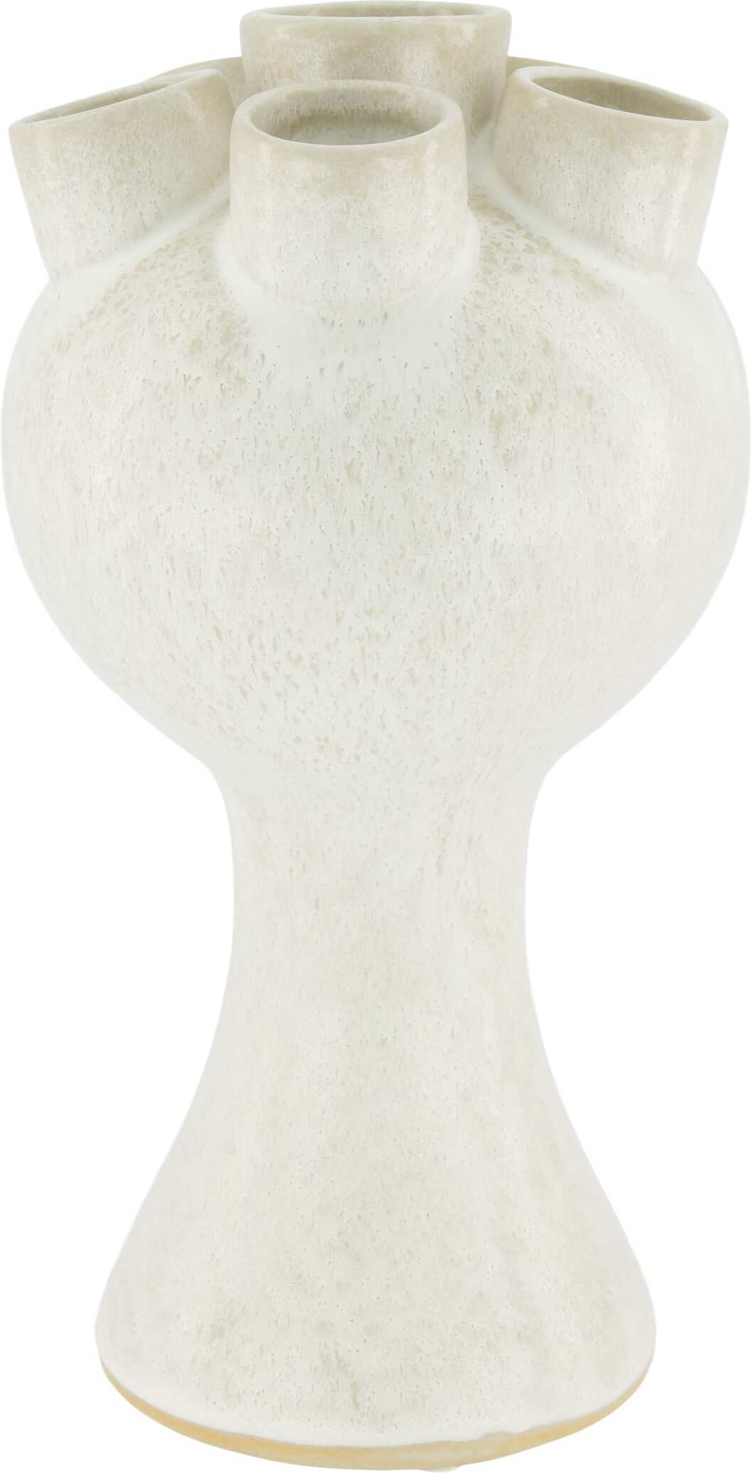 Dijk Naturel Collections tulpenvaas Tipa wit D 16 H 30 cm