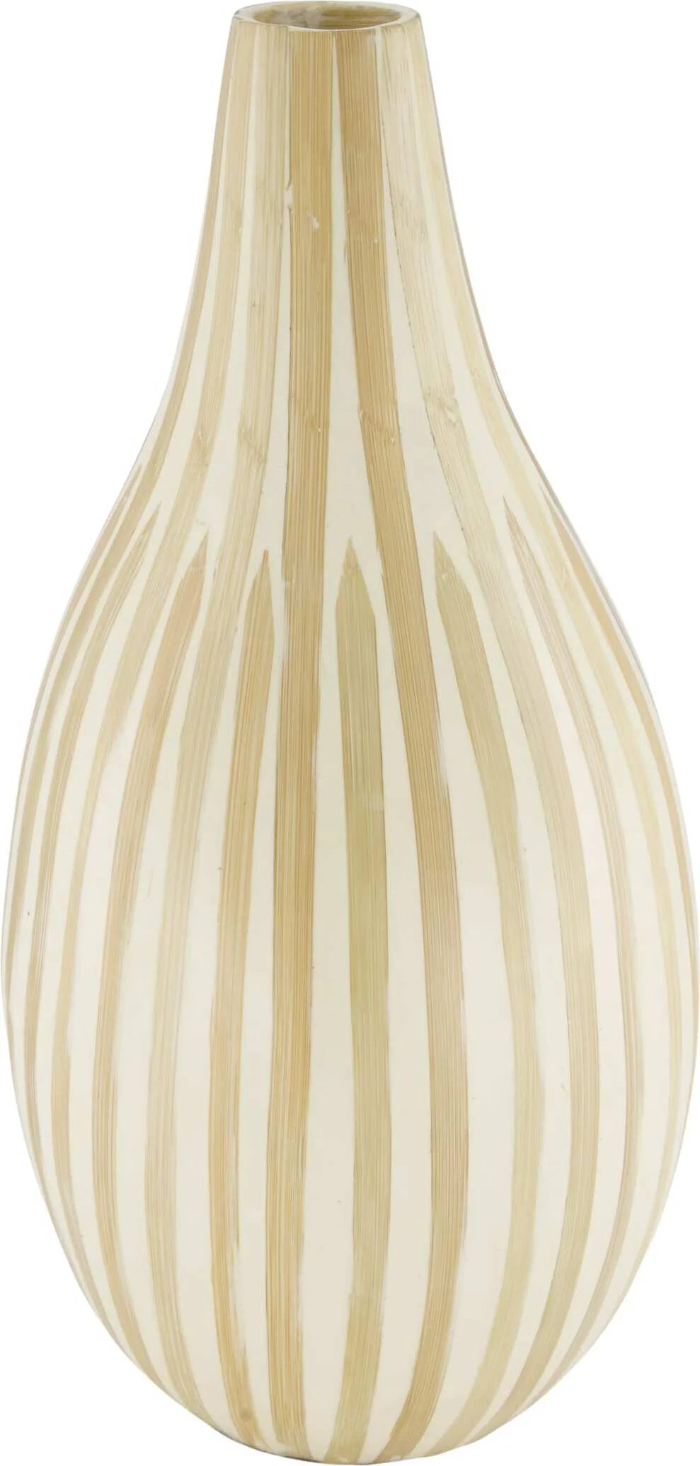 Dijk Naturel Collections vaas crème D 21 H 43 cm