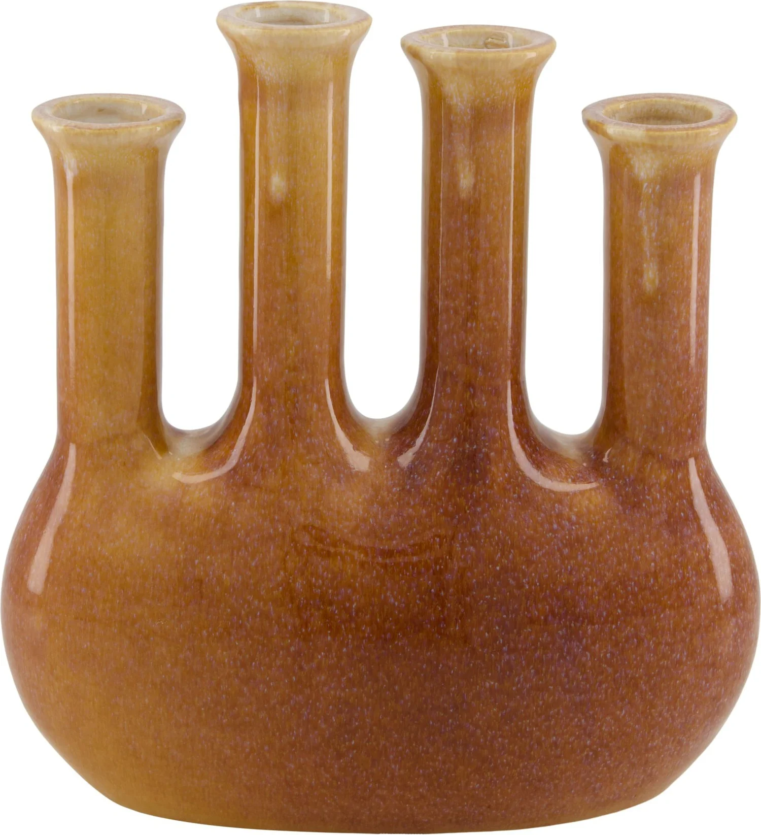 Dijk Natural Collections vaas bruin 24 x 9 x 26 cm