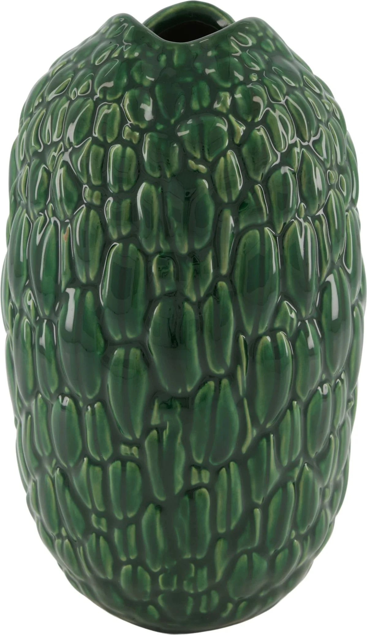 Dijk Natural Collections vaas groen D 13 H 23 cm