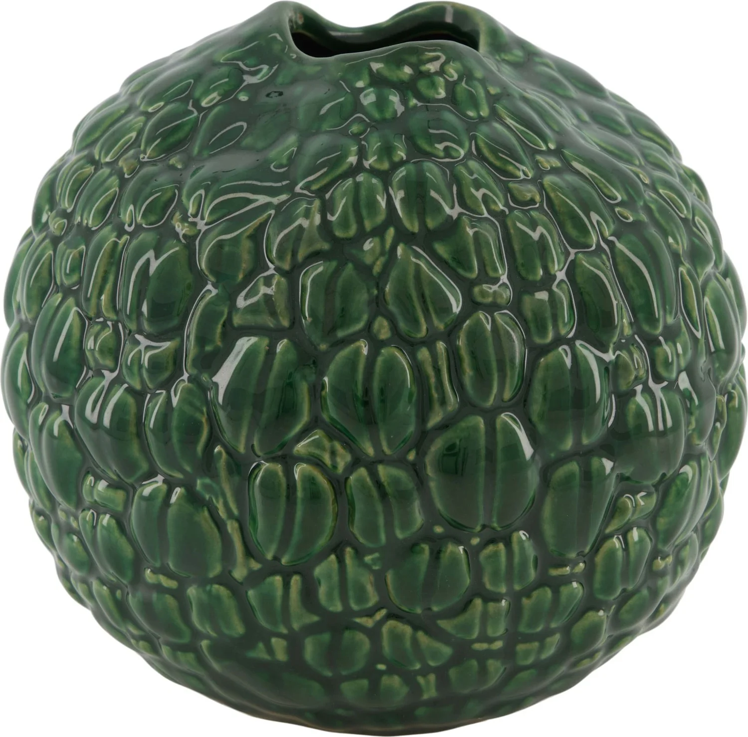 Dijk Natural Collections vaas groen D 15 H 14 cm
