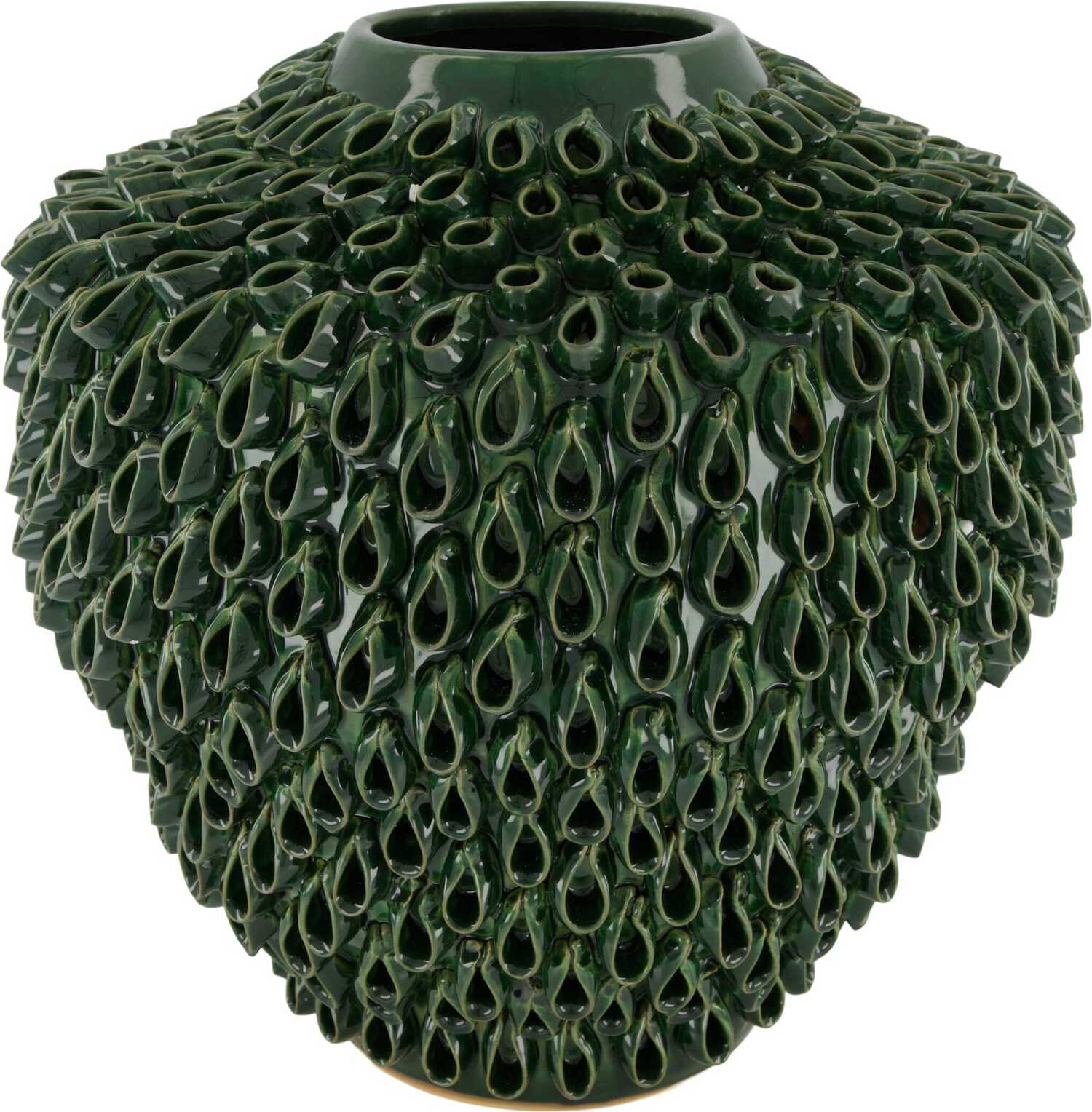 Dijk Natural Collections vaas groen D 30 H 30 cm