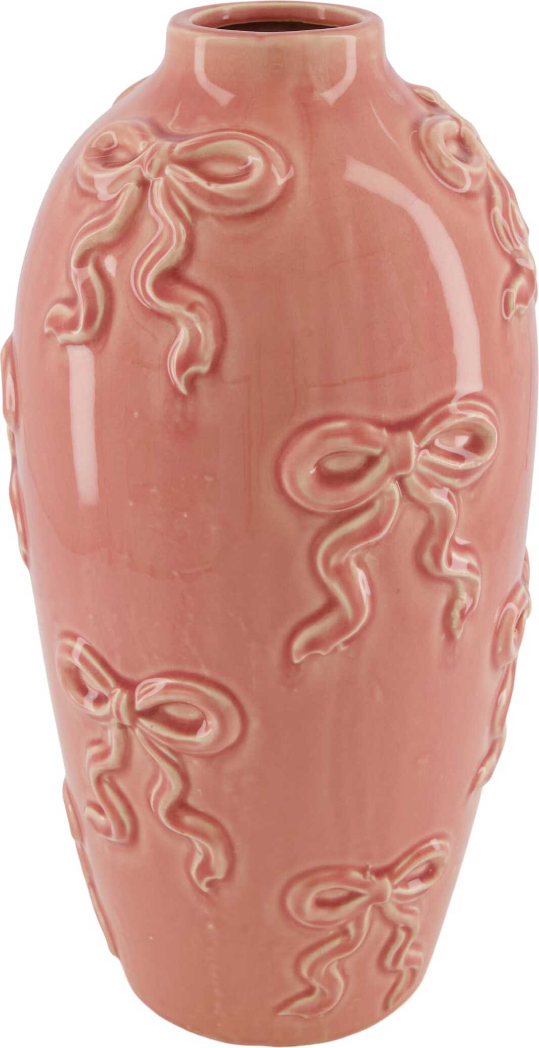 Dijk Natural Collections vaas roze D 17,5 H 35 cm