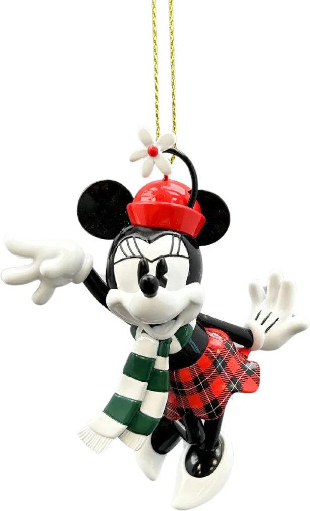 Disney kerst ornament Mickey en vrienden minnie vintage 7 x 3,5 x 9 cm