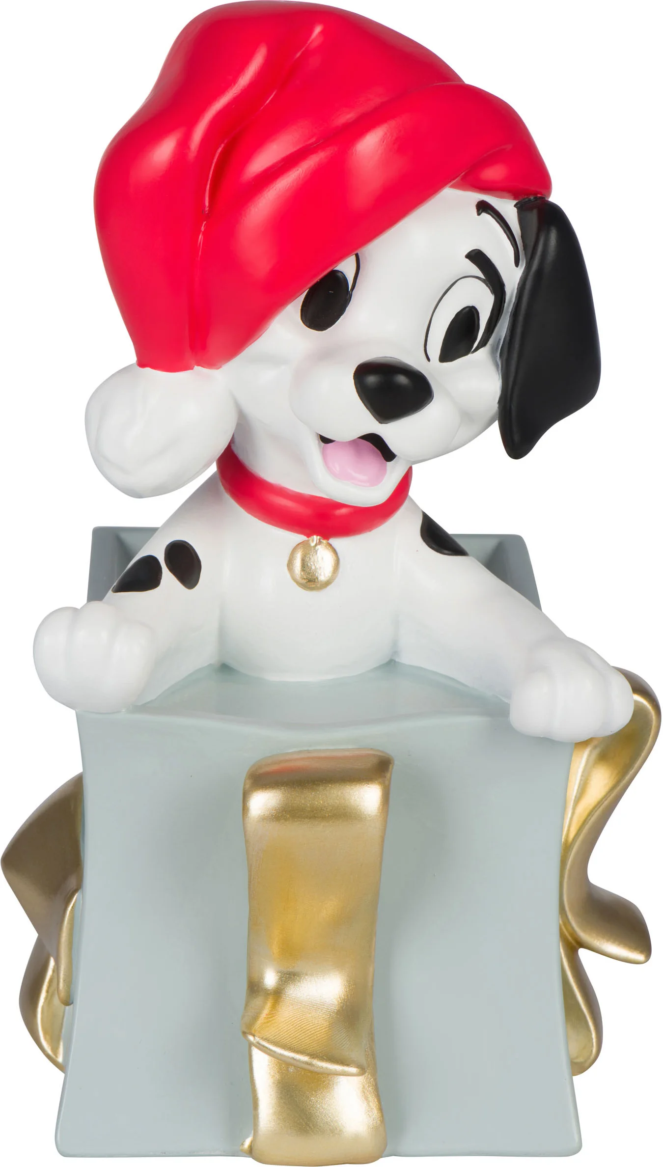 Disney kerstfiguur Classics dalmatiër wit / zwart 12,5 x 15,5 x 20,5 cm