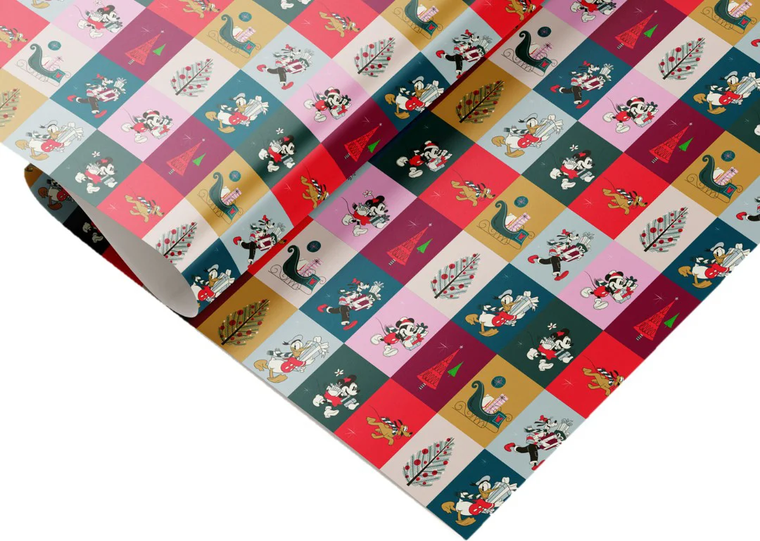 Disney cadeaupapier Mickey en vrienden 200 x 70 cm