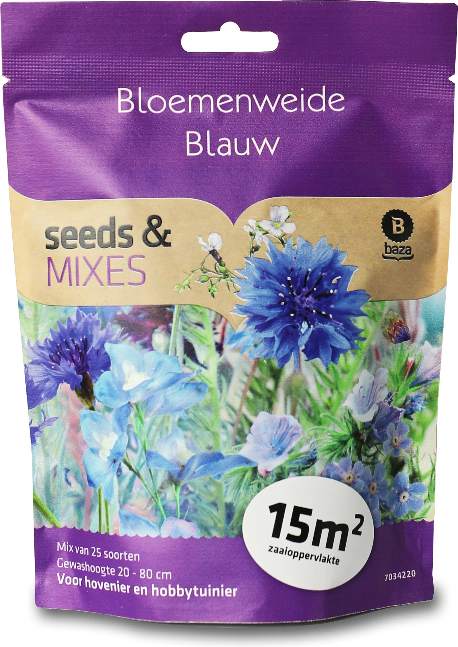 Baza Seeds & Mixes bloemenweide zaad blauw