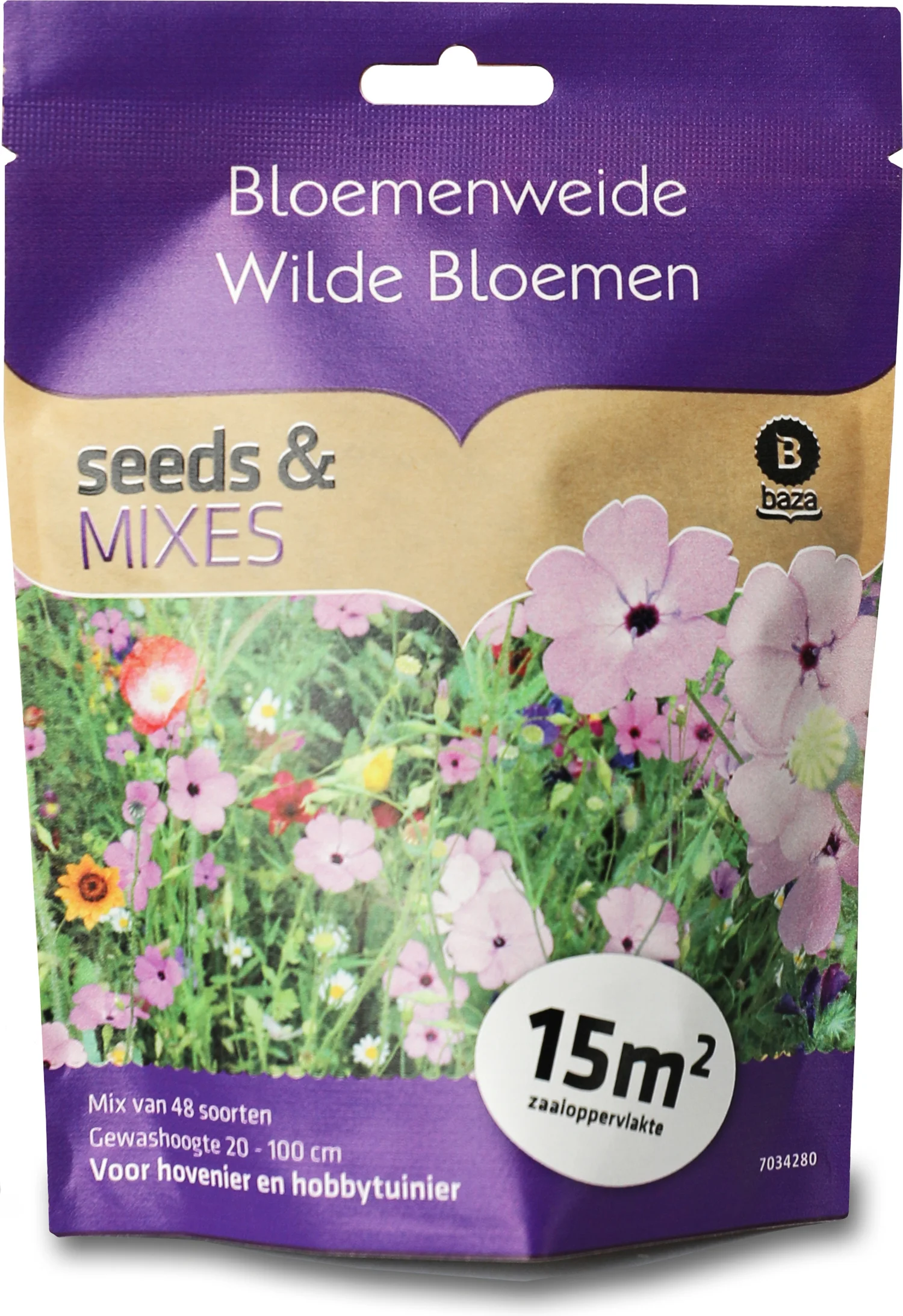 Baza Seeds & Mixes bloemenweide zaad wilde bloemen