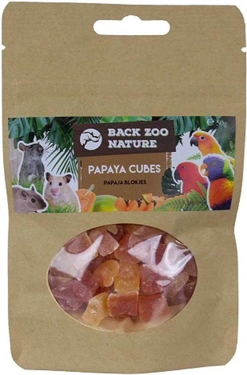 Back Zoo Nature vogelsnack papaja 250 g