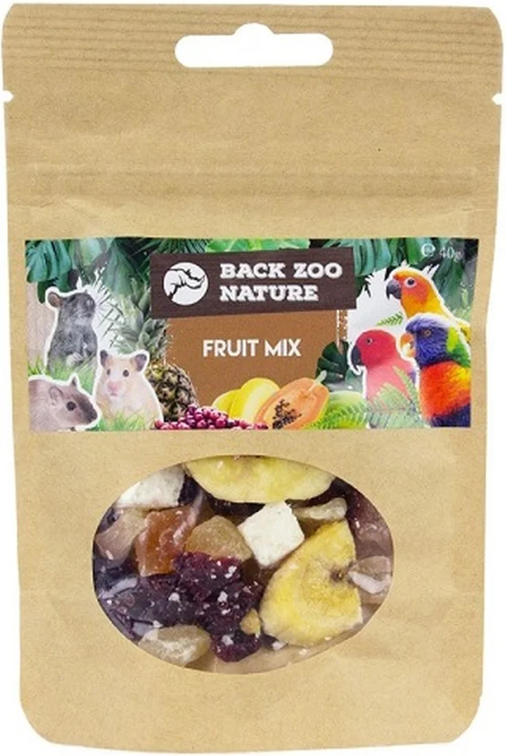 Back Zoo Nature vogelsnack fruit mix 40 g
