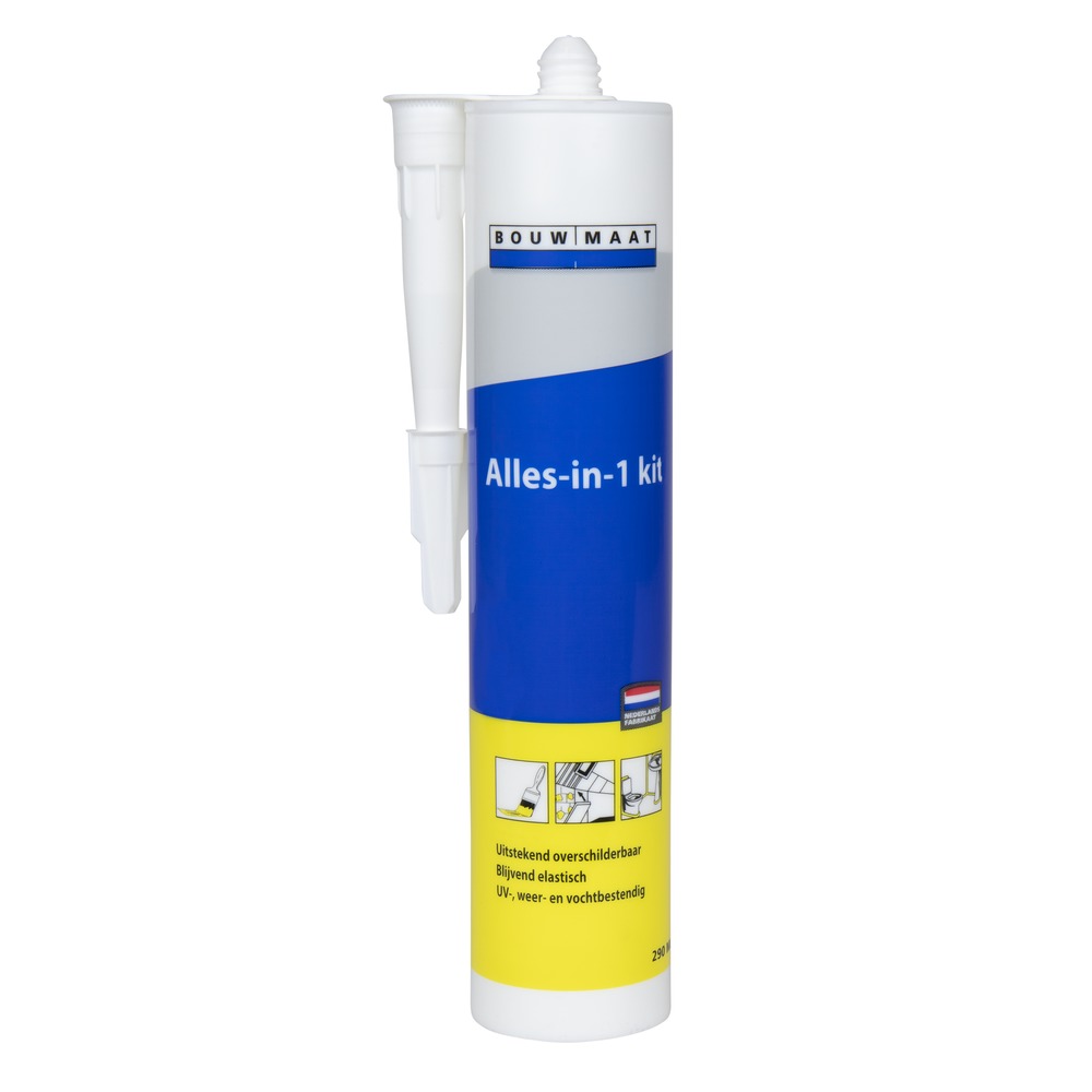 Bouwmaat Alles-In-1 Kit Inclusief Beglazing 290ml