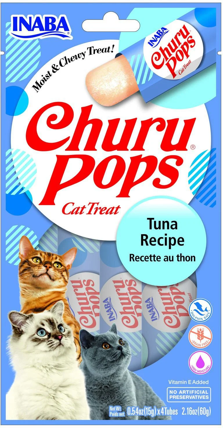 Ciao kattensnack Churu Pops tonijn 15 g 4 stuks